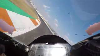 Onboard Scott Redding Valencia Circuito with Panigale V4 [upl. by Ardeahp]