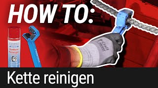 HOW TO Motorradkette reinigen [upl. by Ettennahs]