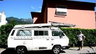 VW Bus T3 Westfalia California Dachträger roof rack umbau [upl. by Cally]