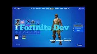 FORTNITE DEV ACC TROLLING funnnnnnnnnnny pt1 [upl. by Ahsiekim793]