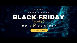 💥 Black Friday promotion — Brain Case Biotech 💥 [upl. by Crooks296]