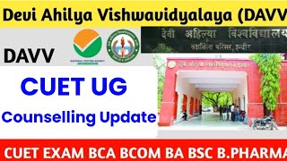 Davv Counselling 2024  davv counselling 2024 CUET UG  davv cuet counselling Registration 2024 [upl. by Whitebook]