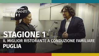 Ale 4 Ristoranti Stagione 1  Il miglior ristorante della Puglia  Puntata 4  Parte 1 [upl. by Chryste]