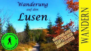 Eine der schönsten Wanderungen im Bayerischen Wald Lusen über Teufelsloch und Himmelsleiter [upl. by Brantley492]