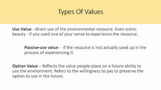 Environment and Natural Resource Economics Tietenberg Chapter 4 [upl. by Mathilda]