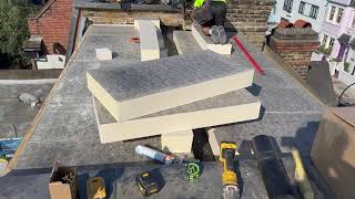 Insulated Flat Roof Fulham London flatroofreplacements flatroof [upl. by Edge]