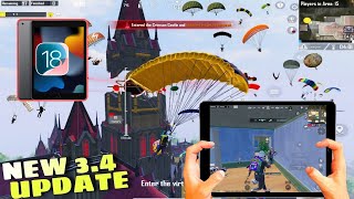 34 UPDATE iPad 9 Gameplay  iPad 9th Generation Pubg TEST🔋34 update After ios18 2024 Pubg Mobile [upl. by Brubaker]