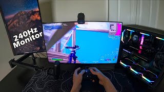 Fortnite but 240Hz POV [upl. by Ody299]