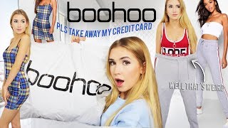 I SPENT 500 ON BOOHOO  Please take my credit card away [upl. by Sirah]