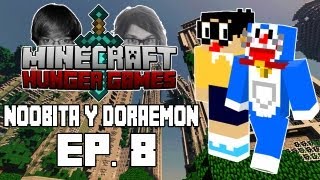 PERSECUCIÓN ai temsión  Noobita y Doraemon en Los Juegos del Hambre  Ep 8 [upl. by Pinto763]