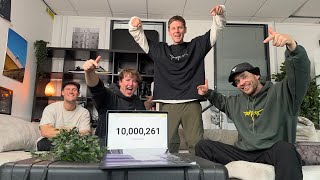 10 MILLION SUB’s LIVE REACTION [upl. by Benyamin369]