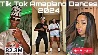 Best of amapiano dance challenges  2024 🥵🔥😱 tiktokamapianodances tiktokviral amapiano trending [upl. by Hamitaf]