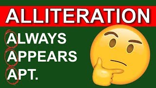 🤔 Learn English Words  ALLITERATION  Meaning Vocabulary Lesson with Pictures and Examples [upl. by Tenney]