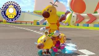 Mario Kart 8 Deluxe  Mirror Golden Dash Cup Wiggler Gameplay [upl. by Longawa]