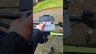 Follow me mode Dji mini 2 Litchi app Works just fine dji drohne djimini2 [upl. by Arahs972]