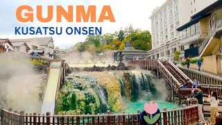 GUNMA KUSATSU HOT SPRING [upl. by Ettevram]