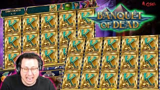 Paolo Rompe la BANQUET OF DEAD 🥂  🎰 COBRA SLOT ONLINE [upl. by Eeraj]