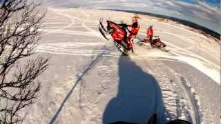 Polaris Switchback 600 Pro R GoPro HD Hero 2 [upl. by Patsis888]