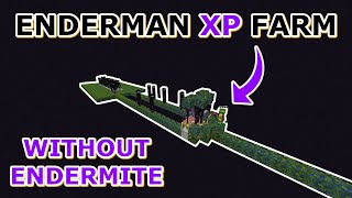 Best xp Farm Minecraft 1205  Lvl 30 in seconds Enderman Farm Without Endermite [upl. by Nelle]