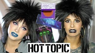 A FULL FACE OF HOT TOPIC MAKEUP W GLAM AND GORE [upl. by Mali]