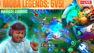 Playing Moba Legends 5v5 Gameplay 6  LIVE 🔥 mobalegends5v5india ff mahadigaming [upl. by Assirehs]