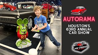 Houston AUTORAMA 2023 The largest car show with hot rods muscle cars trucks rat rods and more [upl. by Esorlatsyrc]