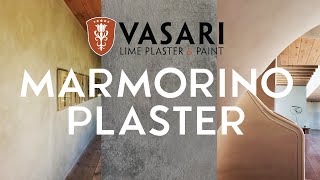 MARMORINO PLASTER  Instructions and more  Vasari Lime Plaster amp Paint [upl. by Nanis]