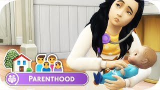 PARENTHOOD MINI SERIES👪  THE SIMS 4  Part 6 – EMELYS BIRTHDAY🍫🍓🎈 [upl. by Ahsyekal]