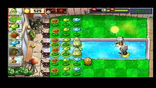 plants vs zombies gameplay level 2 pool [upl. by Maziar969]