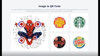 Image to QR Code  Convert your Image or Logo to QR Code in just 5 min [upl. by Haim]