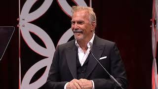 PCQC 2023 Kevin Costner Speech  Wait until the end to hear a cool quotYellowstonequot fact [upl. by Dix]