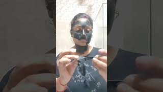 Review urban botanics activated charcoal peel off face mask  honest review  link in description [upl. by Nellie]