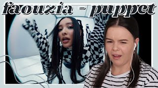 Faouzia  Puppet Official Music Video Reaction  Carmen Reacts [upl. by Nnav]