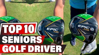 Best Golf Driver For Senior In 2024  Top 10 New Golf Driver For Seniors Review [upl. by Philbin940]