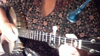 Pikes Peak clawhammer banjo tune in C [upl. by Falda]