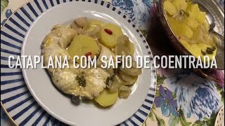 Cataplana com safio de coentrada [upl. by Reppiks]