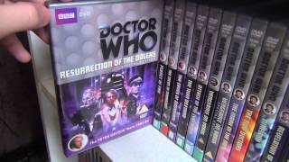 My Complete Doctor Who DVD Collection Overview [upl. by Jeremie413]