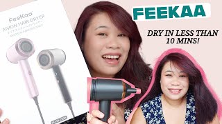 Feekaa Trial  ION Hair Dryer [upl. by Danya]