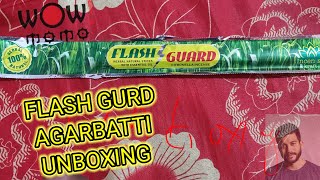 FLASH GUARD🌿 herbal natural agarbatti sticks unboxing [upl. by Nomar946]