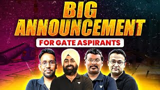 BIG ANNOUNCEMENT 🔥 GATE 2025 CRASH COURSE  GATE THROUGH QUESTIONS  Unacademy GATE CIVIL [upl. by Ataynik]