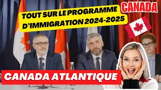 Programme d’immigration au Canada atlantique 20242025 [upl. by Maltzman76]