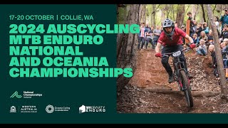 2024 AusCycling MTB Enduro National and Oceania Championships  Saturday Morning [upl. by Rise548]