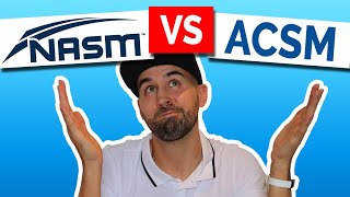 NASM or ACSM 2023  Which Personal Training Certification is Better [upl. by Idnar369]