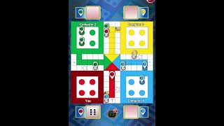 Ludo king 4 player match 1536 shorts gaming [upl. by Kistner]