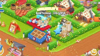 Hay Day Playing Chill Game More Fun And Make Farmer hayday [upl. by Nehte911]