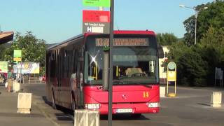 Autobusy Trenčín SK  Autobusová stanica [upl. by Ellerrehs]