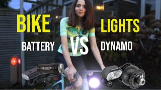 Bike Lights Guide for Bikepacking amp Long Distance Cycling I Dynamo vs Battery Lights I Full Review [upl. by Htur]