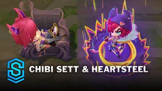 Chibi Sett amp Chibi Heartsteel Sett  Teamfight Tactics [upl. by Jojo]