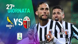 HIGHLIGHTS  Modena vs Ascoli 01  SERIE BKT [upl. by Enriqueta]