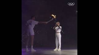 Throwback to Barcelona 1992 The Iconic Olympic Cauldron Lighting with a Burning Arrow [upl. by Dearr]